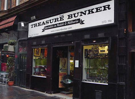 treasure bunker militaria shop glasgow.